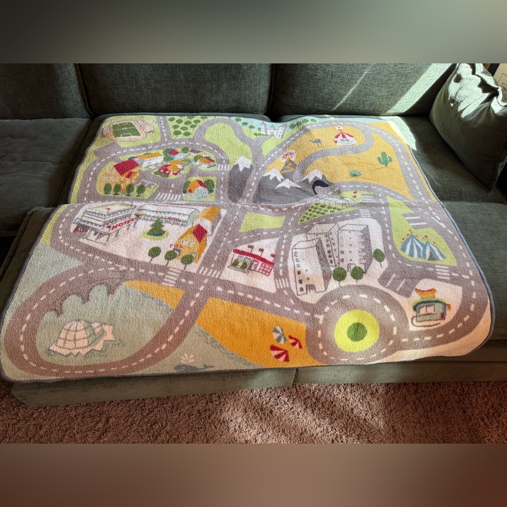 Kids Play Roadmap Rug